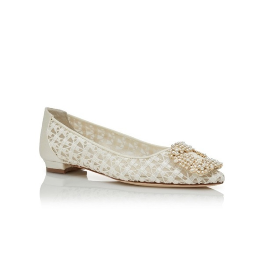 Manolo Blahnik Hangisi Flat size 36EU‎